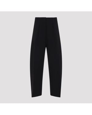 Jacquemus Ovalo Trousers - Black