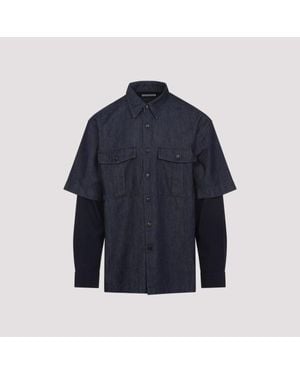 Dries Van Noten Cassen Shirt - Blue