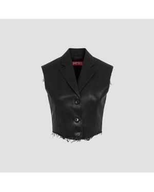 DIESEL Chic Mini Waistcoat For - Black