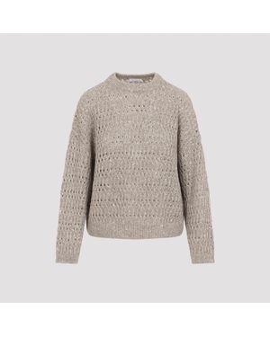 Brunello Cucinelli Linen Jumper - Grey