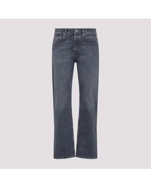 Rick Owens Fog Cut Jeans - Blue