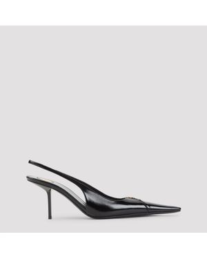 Saint Laurent Babylone 75 Court Shoes - Black