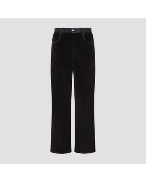 Bottega Veneta Corduroy Trousers - Black