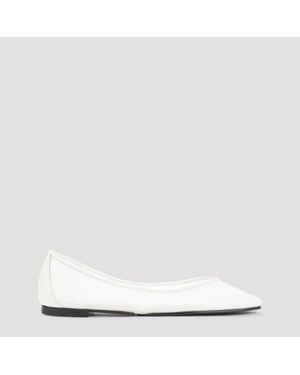 Jacquemus Ovalo Ballerinas - White