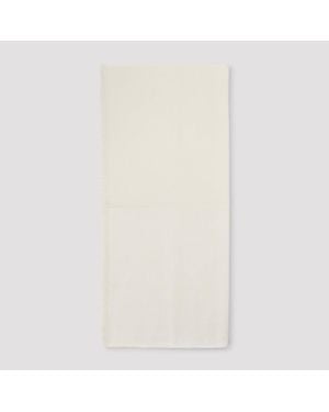 Max Mara Avetusta M Logo Scarf - White
