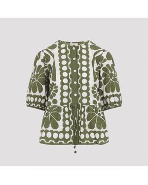 FARM Rio Blouses - Green