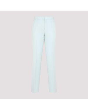 Jil Sander Wool Trousers - White