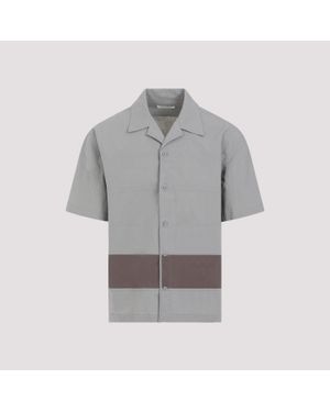 Craig Green Grey Cotton Barrel Shirt