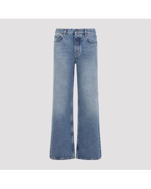 Off-White c/o Virgil Abloh Wide Jeans - Blue