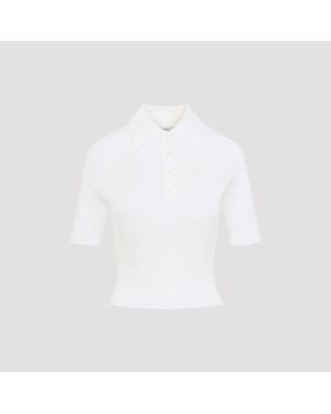 Givenchy Knit Polo - White