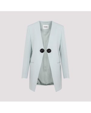 Jil Sander Wool Jacket For - Blue