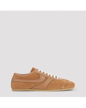 Dries Van Noten Suede Leather Trainers - Brown