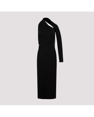 Versace Midi Dresses - Black