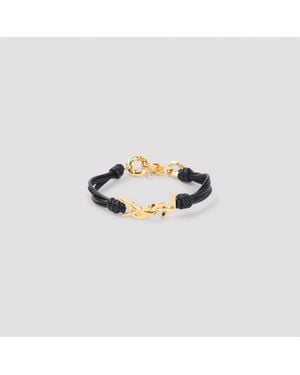 Saint Laurent Multi-Strand Cassandre Bracelet - Metallic