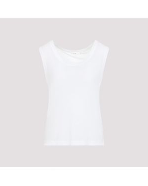 Co. Jersey Tank Top - White