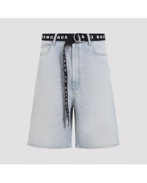 Balenciaga Belted Shorts - Grey