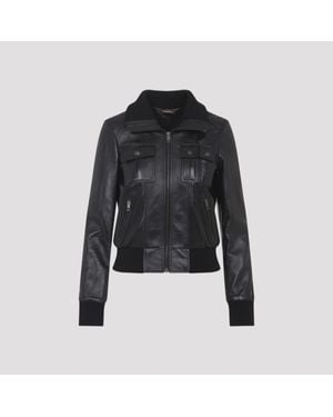 Chloé Chloe Leather Jacket - Black