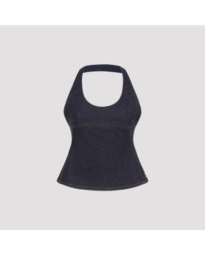 Jacquemus Le Haut De-Nimes Lavoir Top - Blue