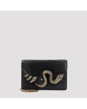 Roberto Cavalli Shoulder Bag - Black