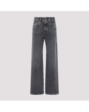 Brunello Cucinelli Wide Jeans - Grey