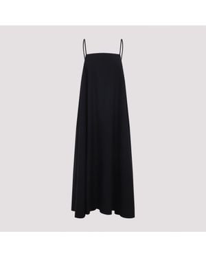 Studio Nicholson Achille Slender Straps Midi Dress - Black