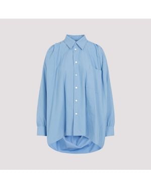 Bottega Veneta Cotton Shirt - Blue