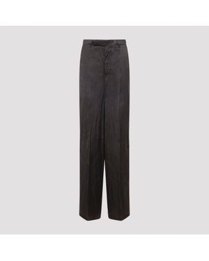 Rick Owens Wide Trousers - Grey
