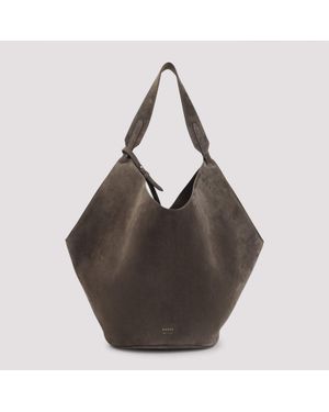 KHAITE Lotus Medium Tote Bag - Brown