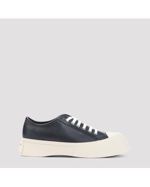 Marni Premium Leather Trainers - Blue