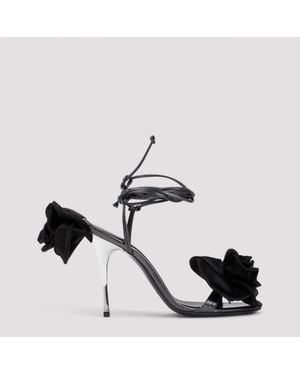 Magda Butrym Flower Shoes - Black