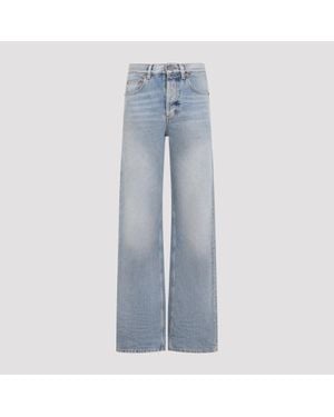 Saint Laurent Neo 90's Baggy Jeans - Blue