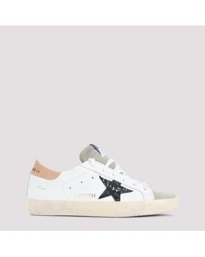 Golden Goose Super Star Trainers - White