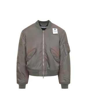 Acne Studios Recycled Nylon Bomber Jacket For - Grey