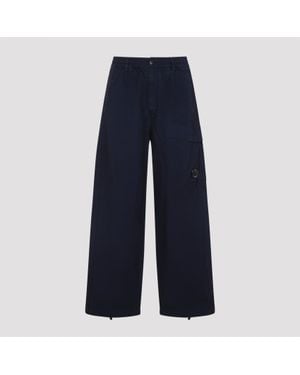 C.P. Company Micro-Reps Boxy Cargo Trousers - Blue
