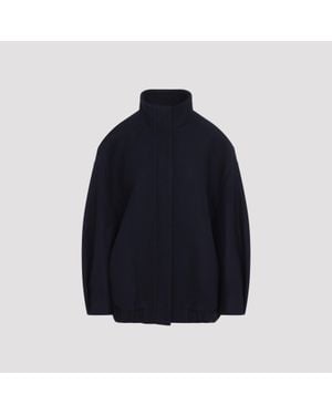 Dries Van Noten Wool-Blend Vole Jacket - Blue