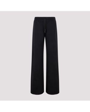 Off-White c/o Virgil Abloh Round Cotton Sweatpant - Black
