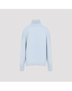 Carven Roll Neck Jumper - Blue