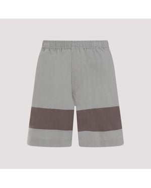Craig Green Grey Barrel Cotton Shorts