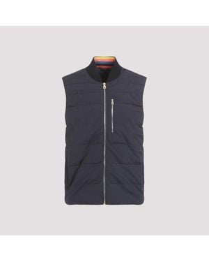 Paul Smith Hybrid Down Gilet - Blue