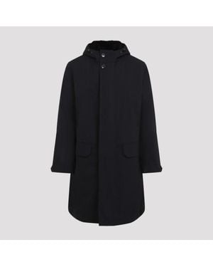 Yves Salomon Coat - Black