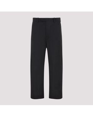 Craig Green Black Cotton Uniform Leg Trouser