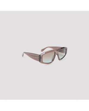 Alaïa Acetate Sunglasses - Brown