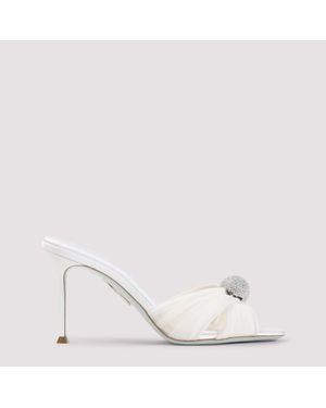 Aquazzura Mystery Mule 85 - White