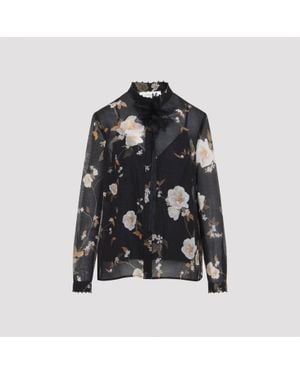 Zimmermann Ascent Embellished Body Shirt - Black