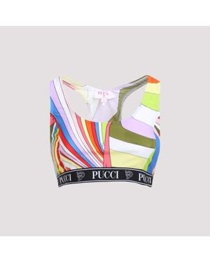 Emilio Pucci Ss Top - White