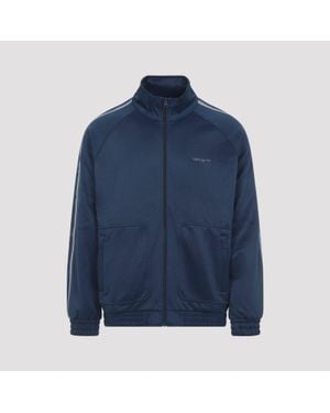 Carhartt River Mirror Bolar Sweat Jacket - Blue