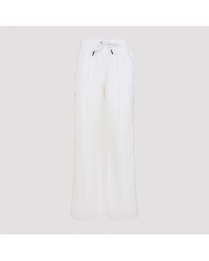 Moncler Logo Sweat Track Trousers - White