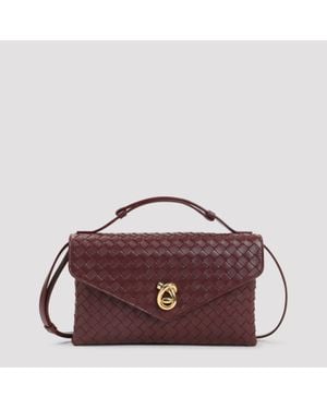 Bottega Veneta Knot Lock Shoulder Bag - Purple