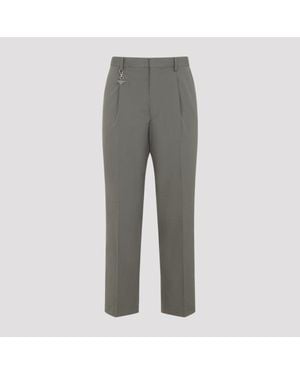 Prada Cotton Trousers - Grey