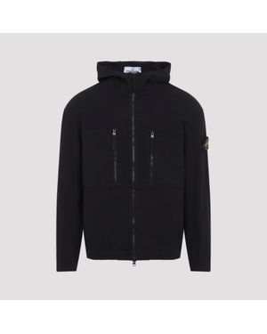 Stone Island Cotton Jacket - Black